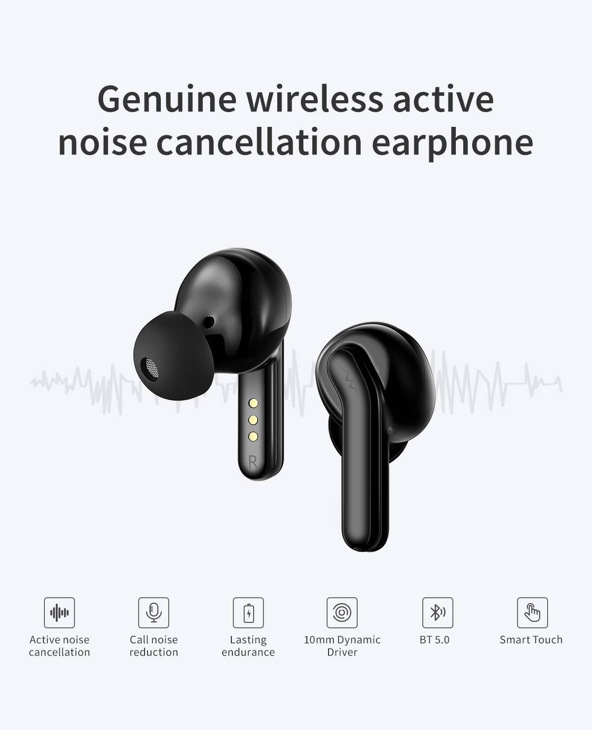 Active Noise Reduction Earbuds