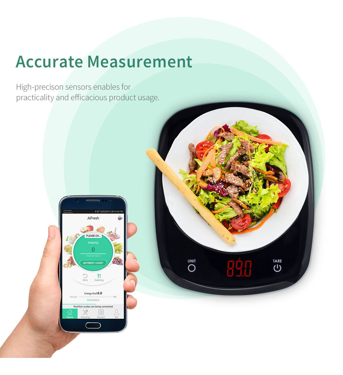 Smart Kitchen Scale With App