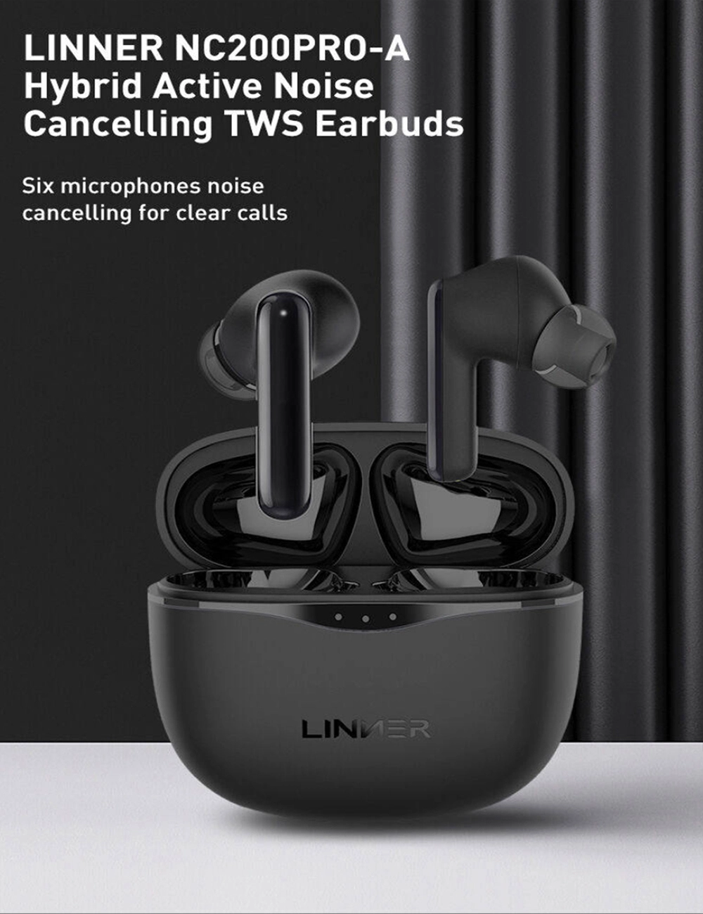 tws with active noise cancellation
