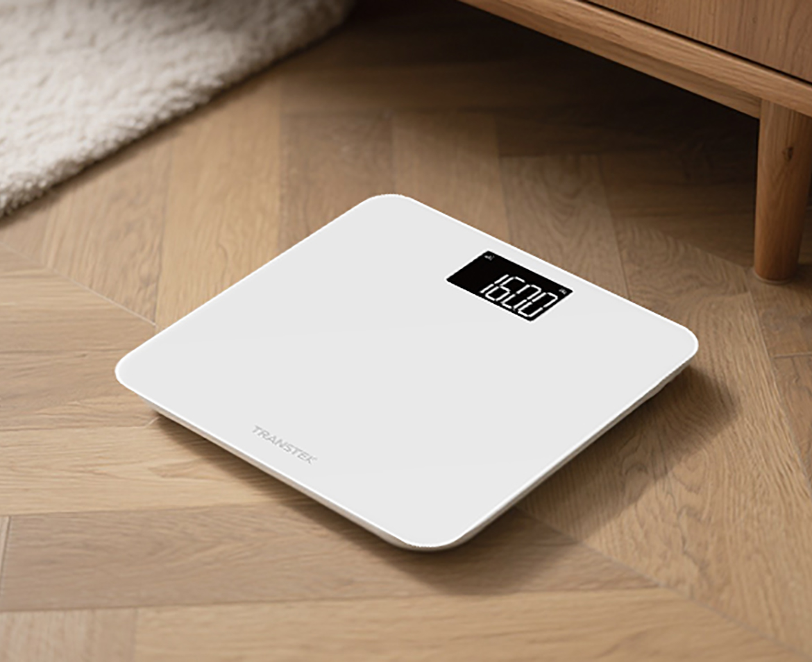 Step off when the display is steady